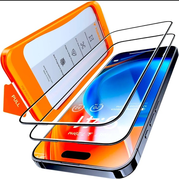 2 Pack For iPhone 15 Series Premium Tempered Glass Screen Protector - Picture 3 of 14